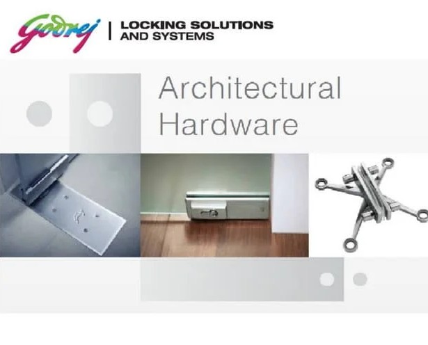 Godrej glass fitting, Architectural hardware, pivot, patch fitting, glass clips, glass dooor lock