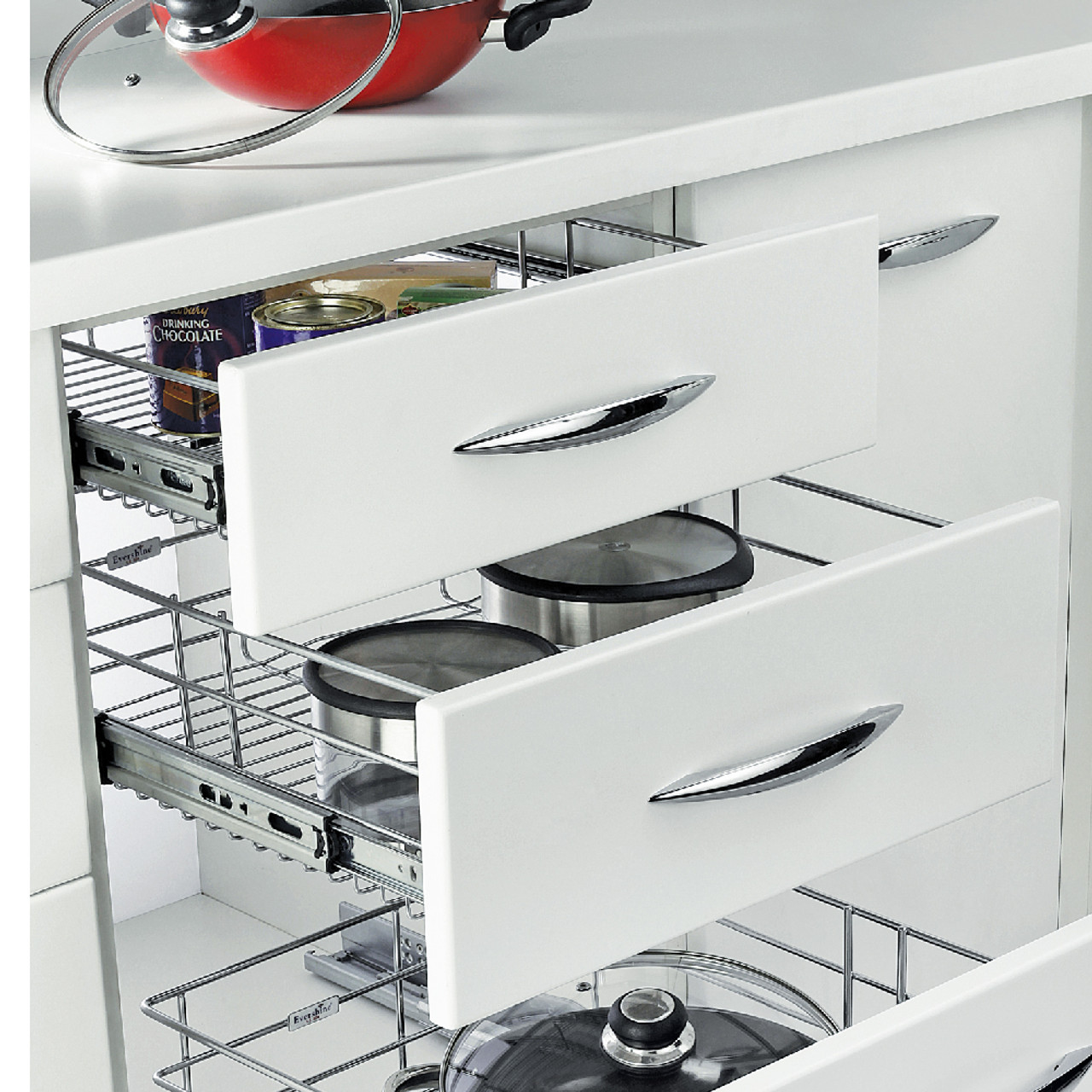 Godrej pull out, 2, 3 shelf, wire basket, thali basket, plain basket, organizer, kitchen storage