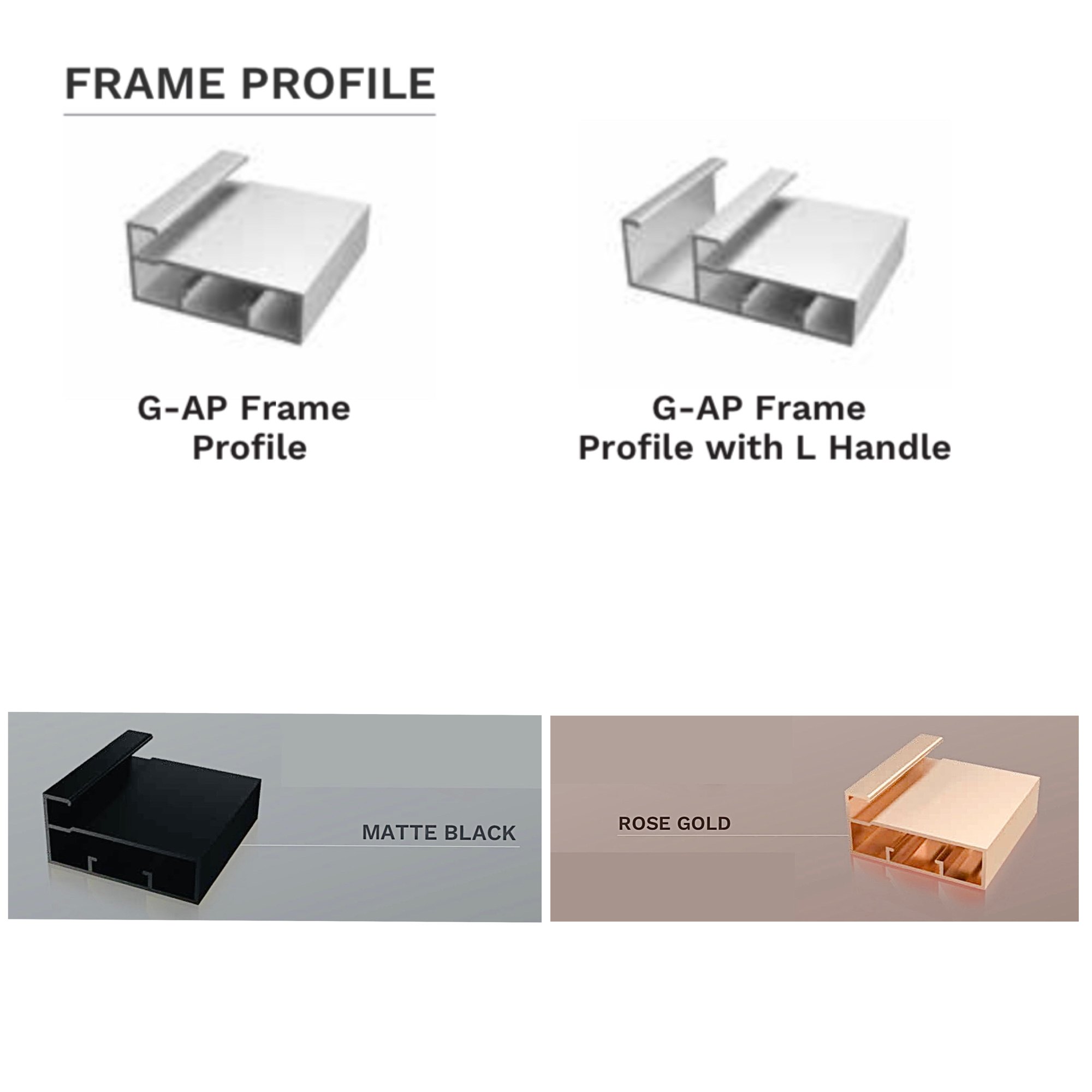 Godrej Profile handles, cabinet handles, frame profile, gola profile