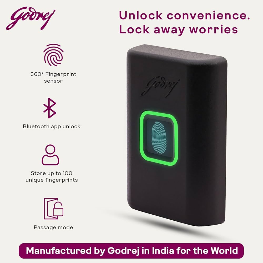 Godrej smart lock, cabinet lock, fingeprint lock, security lock, bluetooth lock, digital lock